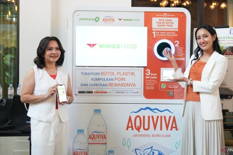 AQUVIVA Ajak Konsumen Kelola Sampah Botol Plastik Lewat RVM Plasticpay