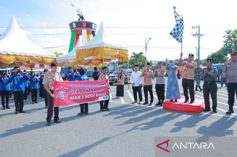 Pawai Tarhib Sambut Ramadhan di Aceh Barat: Semarak Keislaman dan Kebersamaan