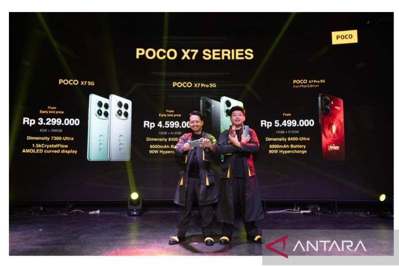 POCO X7 dan X7 Pro 5G Resmi Meluncur: Chipset Terkencang, Harga Mulai Rp3 Jutaan!