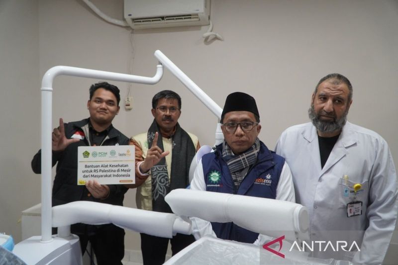 Rumah Sakit Palestina di Mesir Ucapkan Terima Kasih atas Bantuan Muhammadiyah