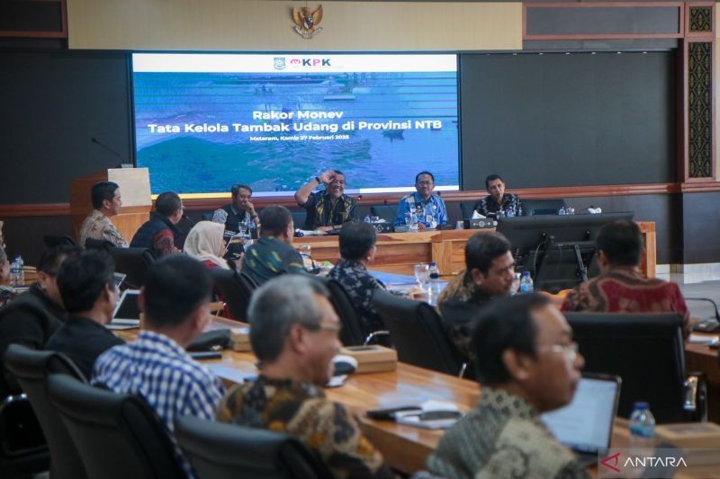 Pelaku Tambak NTB Diberi Tenggat Enam Bulan Rampungkan Izin Usaha