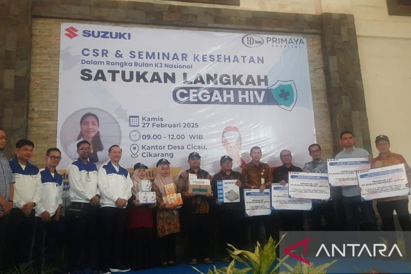 Suzuki-Harrosa Gelar Seminar HIV/AIDS di Bekasi, Wujud CSR dalam Bulan K3 Nasional