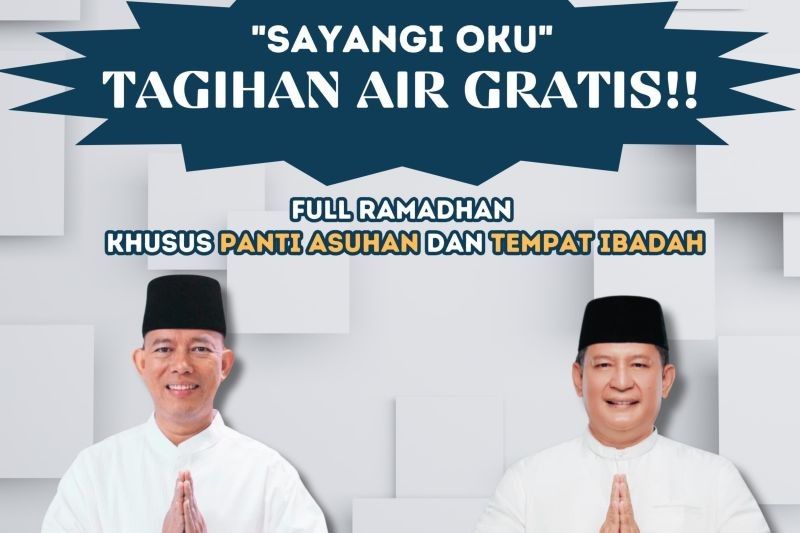 OKU Berbagi: Air Bersih Gratis untuk Panti Asuhan dan Tempat Ibadah Selama Ramadhan