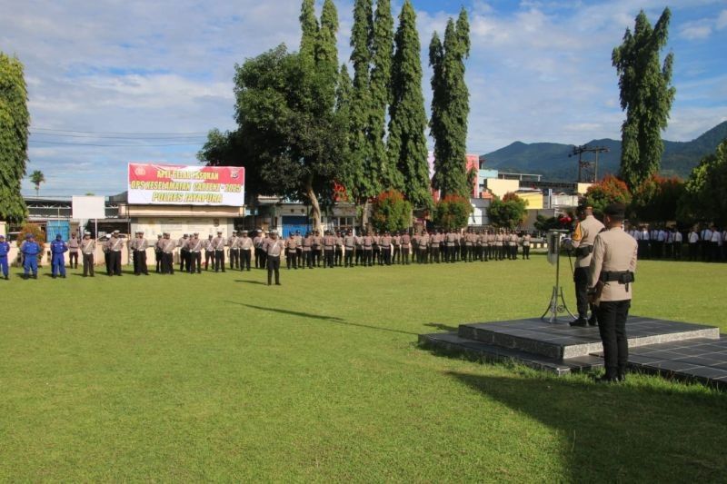 120 Personel Polres Jayapura Amankan Ibadah Ramadhan