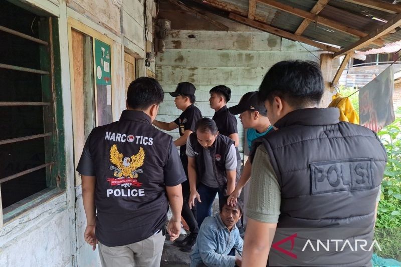 Polres OKU Berhasil Berantas Kampung Narkoba di Baturaja