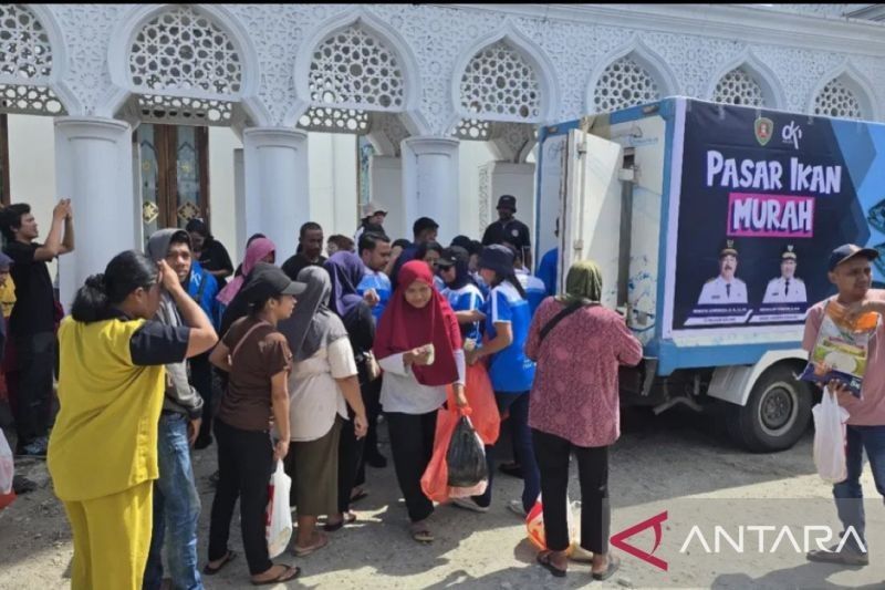 Bazar Ikan Cakalang Murah Meriah Jelang Ramadhan di Maluku