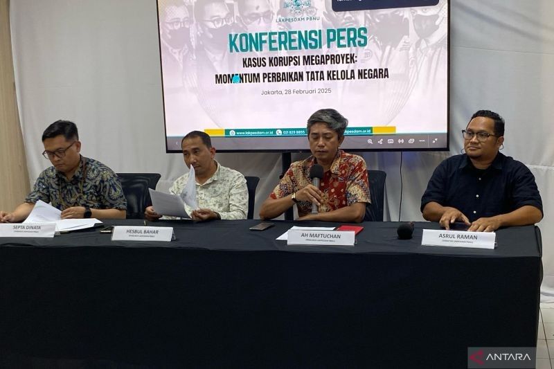 Lakpesdam PBNU Desak Pengesahan RUU Perampasan Aset: Berantas Korupsi Jumbo!