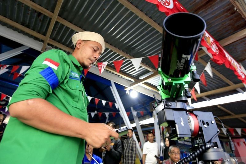 BMKG Gorontalo Pantau Hilal di Botubarani, Awan Tebal Jadi Kendala