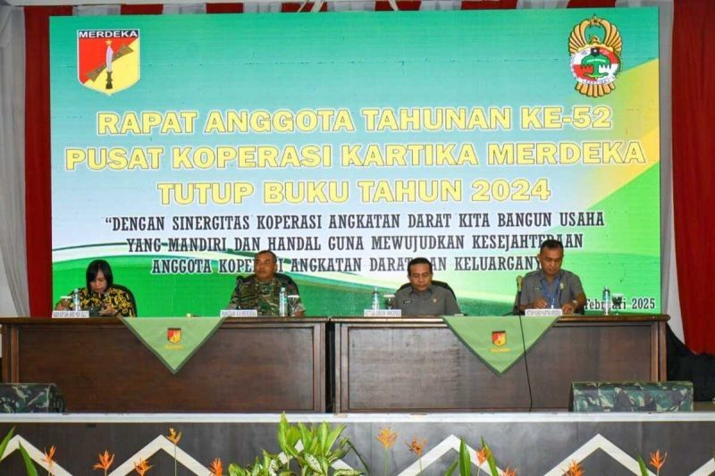 Pangdam Merdeka Dorong Puskop Kartika Berinovasi Tingkatkan Kesejahteraan Prajurit