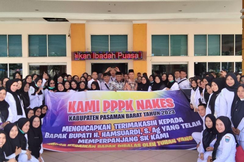 295 Nakes PPPK Pasaman Barat Dapat Perpanjangan SK Kerja 5 Tahun