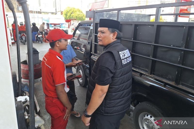 Polres Aceh Barat Tertibkan Antrean BBM Subsidi, Cegah Kelangkaan dan Penyalahgunaan