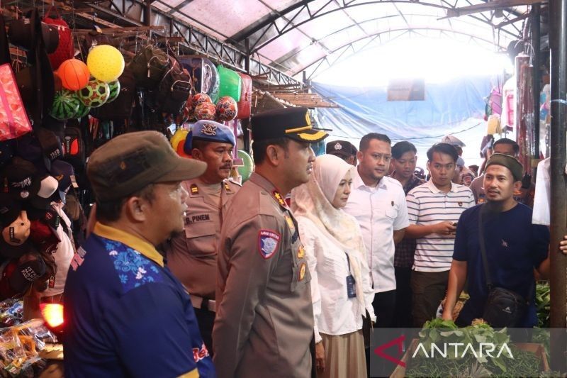 Kapolres Belitung Larang Penimbunan Bahan Pokok Jelang Ramadhan