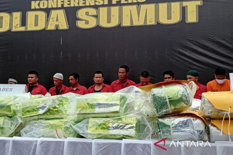 Polda Sumut Sita 155 Kg Sabu dalam Dua Bulan: 1.131 Tersangka Ditangkap!