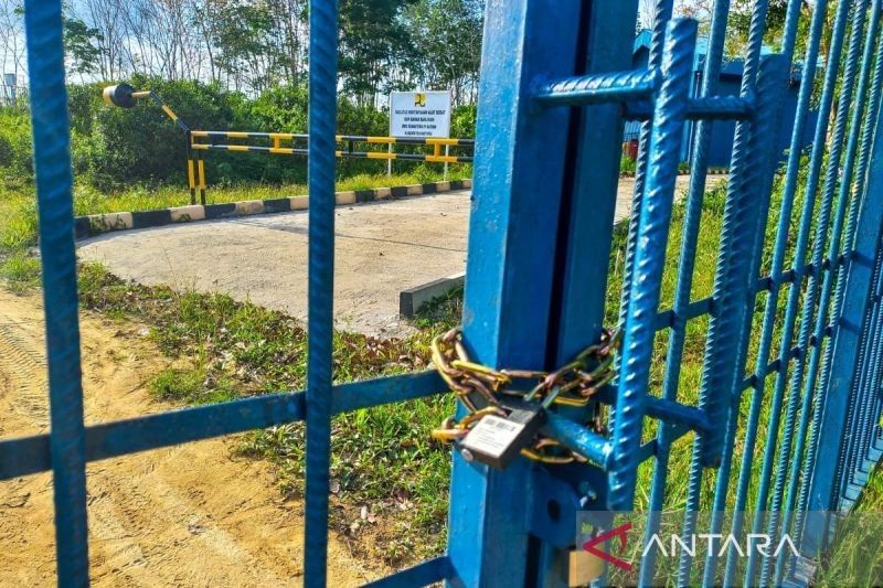 Pintu Masuk Embung Sebayar di Natuna Ditutup Sementara Akibat Pencurian Baterai