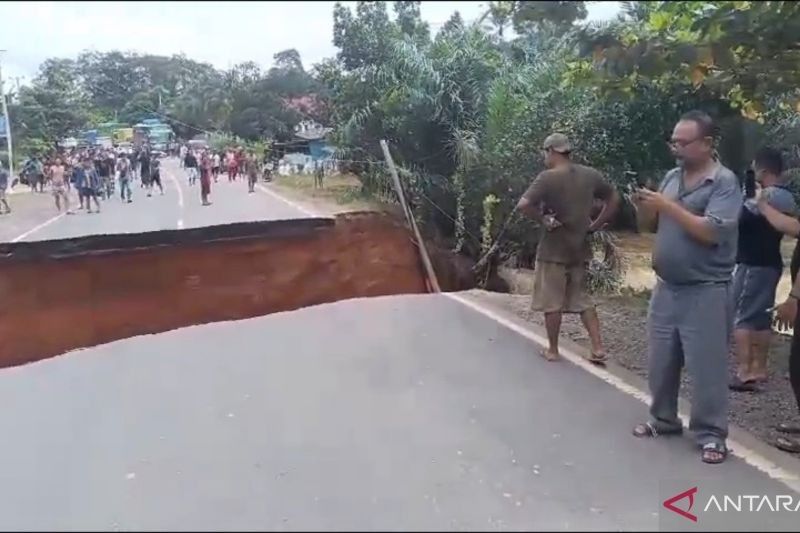 BPJN Jambi Siap Bangun Jembatan Bailey di Jalinsum Bungo yang Putus