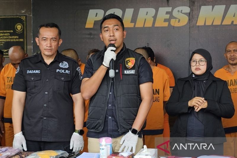 Polres Malang Ungkap 100 Kasus Penyakit Masyarakat Selama Operasi Pekat Semeru