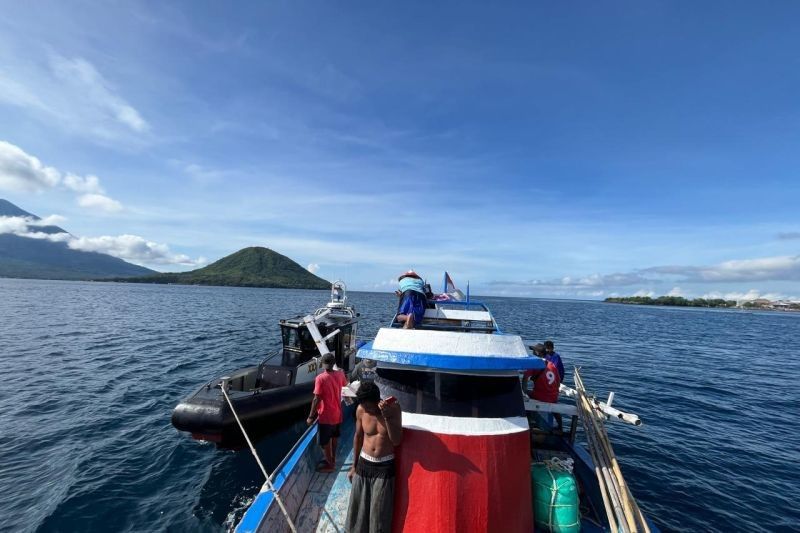 Patroli Polairud Polda Malut Jaga Keamanan Perairan Ternate