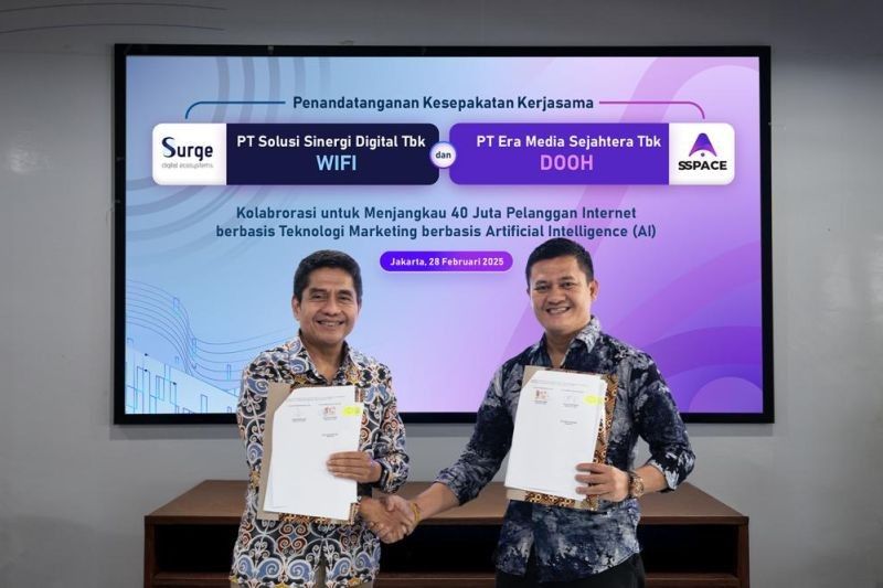 Surge dan DOOH Gandeng Tangan: Optimalkan AI untuk Jangkau 40 Juta Pelanggan Internet