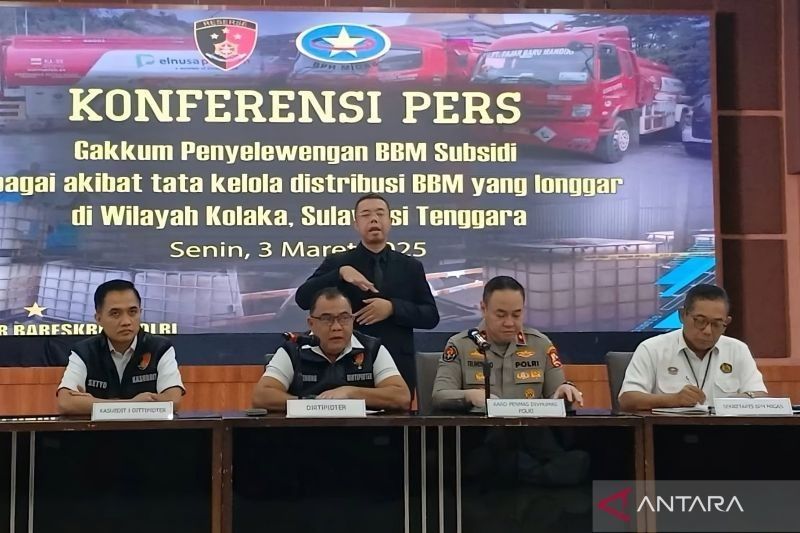 Polri Ungkap Penyelewengan BBM Subsidi di Kolaka, Negara Rugi Ratusan Miliar