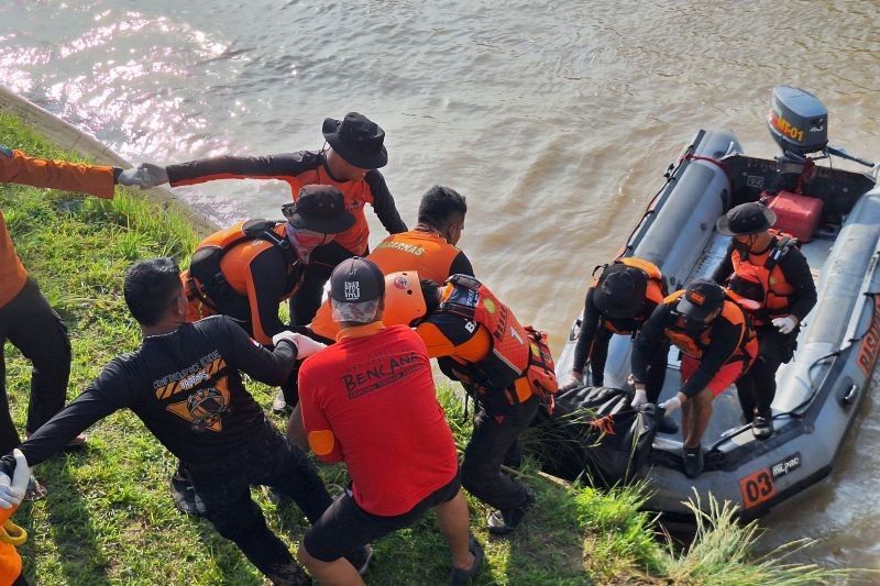 Jasad Pemuda Tenggelam di Sungai Way Katibung Ditemukan