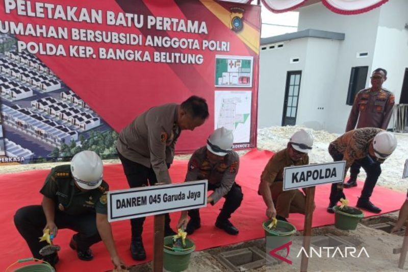 Polda Babel Bangun Rumah Subsidi untuk 744 Anggota, Solusi Perumahan bagi Personel Kepolisian