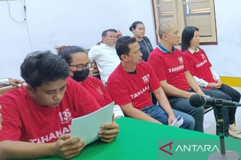 Lima Terdakwa Pabrik Ekstasi Medan Dituntut Seumur Hidup hingga Mati