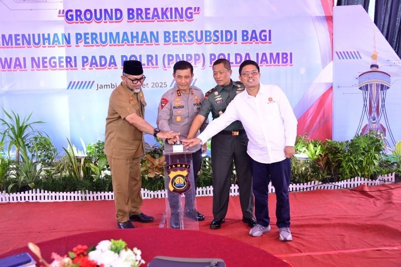 Polda Jambi dan REI Jalin Kerja Sama, Bangun Rumah Subsidi untuk Personel Polri