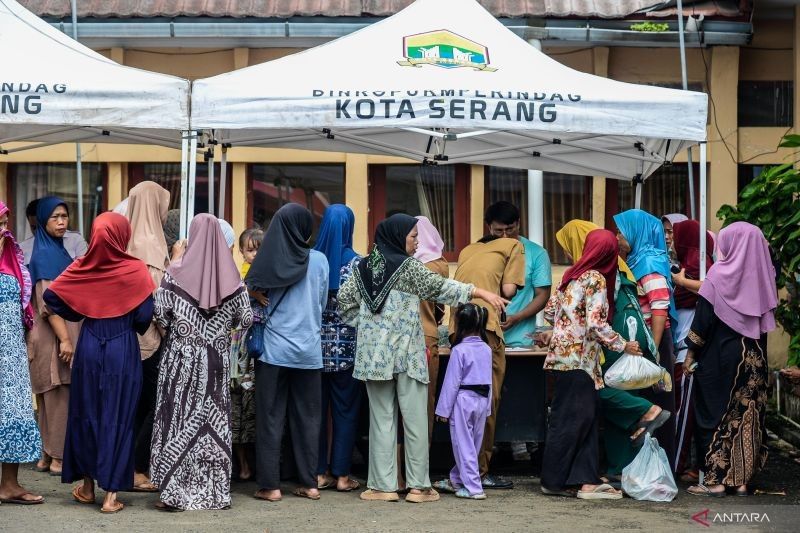 Pemkot Serang Beri Sembako Murah, Bantu Warga Hadapi Lonjakan Harga di Ramadhan