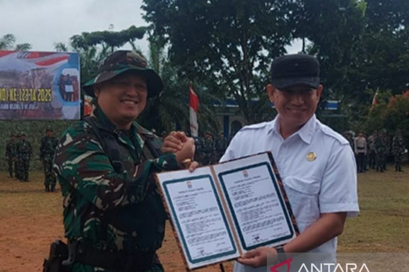 Kodim Palembang Bangun Jalan 1,2 Km, Hubungkan Dua Permukiman Pelosok