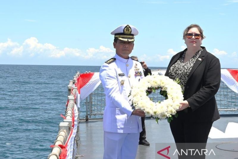 AS Kenang Pertempuran Selat Sunda: Menghormati Pengorbanan Pelaut di Perang Dunia II