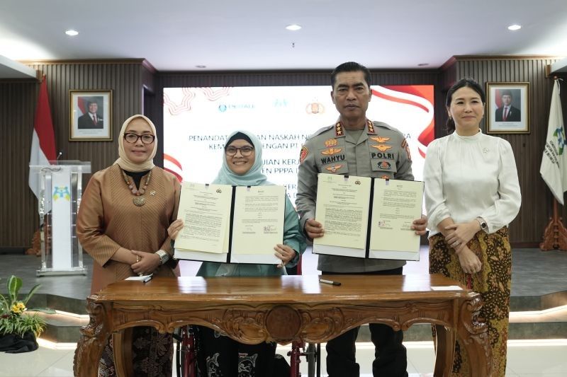 Polri dan KemenPPPA Jalin Kerja Sama Percepat Penanganan Kasus Kekerasan Perempuan dan Anak