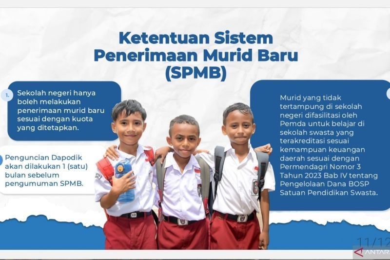 Anak Usia Kurang dari 7 Tahun Boleh Ikut SPMB SD, Ini Syaratnya!