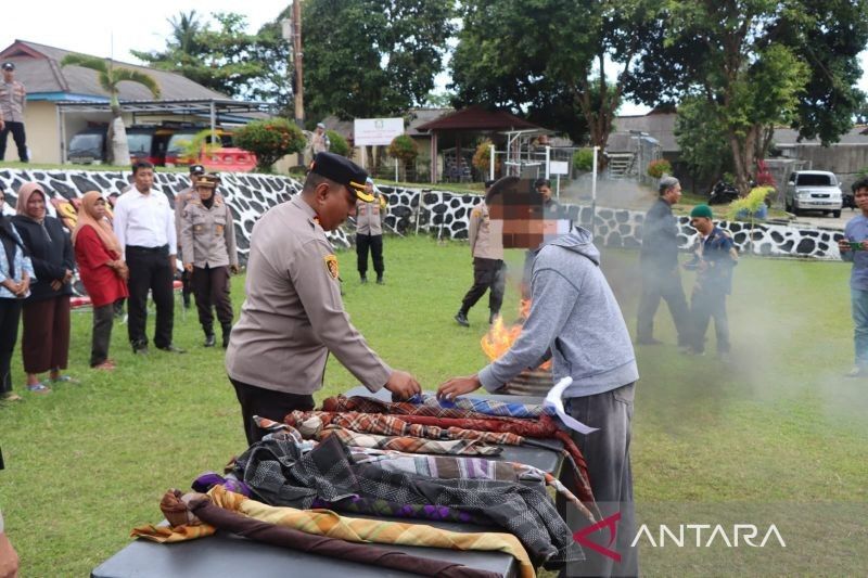 Polres Bangka Gagalkan Perang Sarung, Tujuh Remaja Diamankan