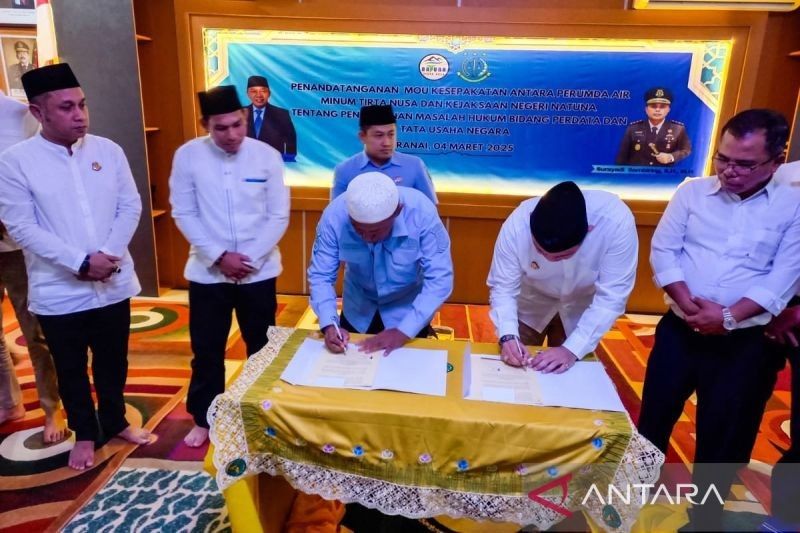 Kejari Natuna Dukung Perumda Air Minum Tirta Nusa dalam Pengambilan Kebijakan Hukum