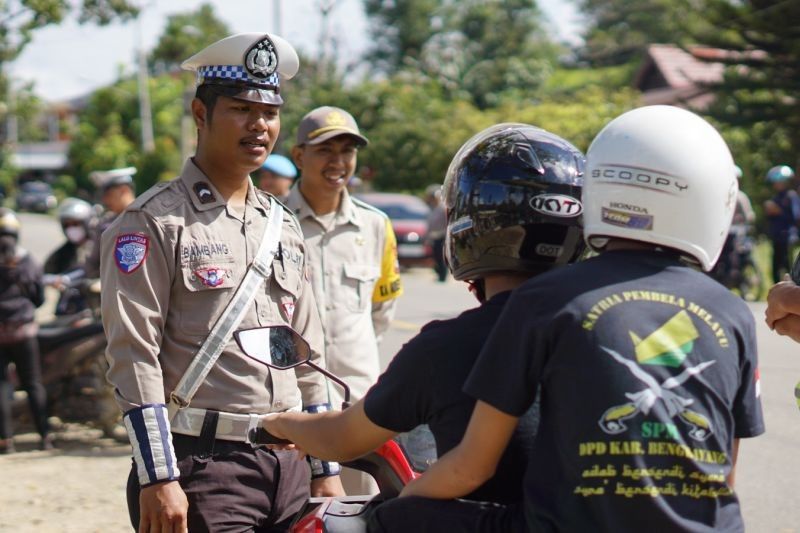 607 Pelanggaran Lalu Lintas Terjaring Operasi Keselamatan Kapuas 2025 di Bengkayang