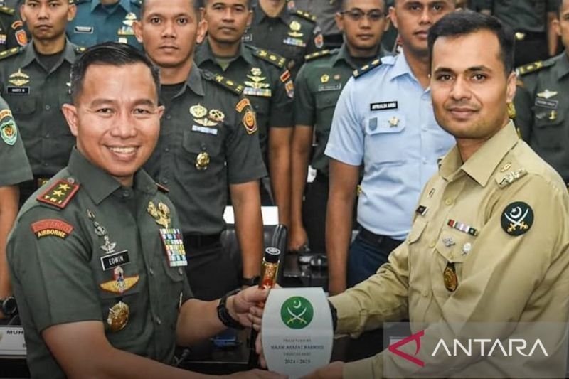 Seskoad dan Militer Pakistan Perkuat Kerja Sama Pertahanan Internasional