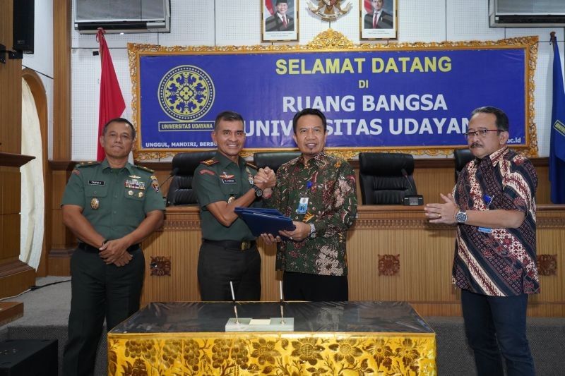 Kodam Udayana dan Unud Jalin Kerja Sama Bidang Kebudayaan dan IPTEK