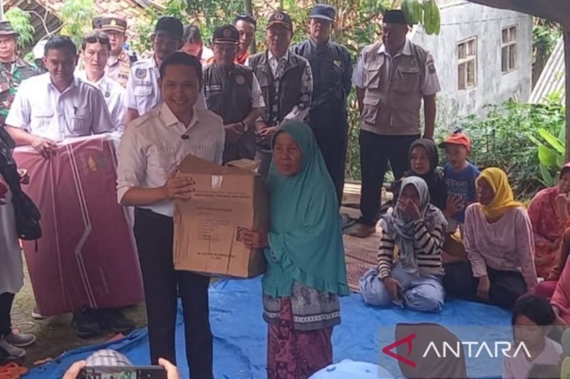 Pemkab Cianjur Perbaiki Rumah Warga Terdampak Pergeseran Tanah