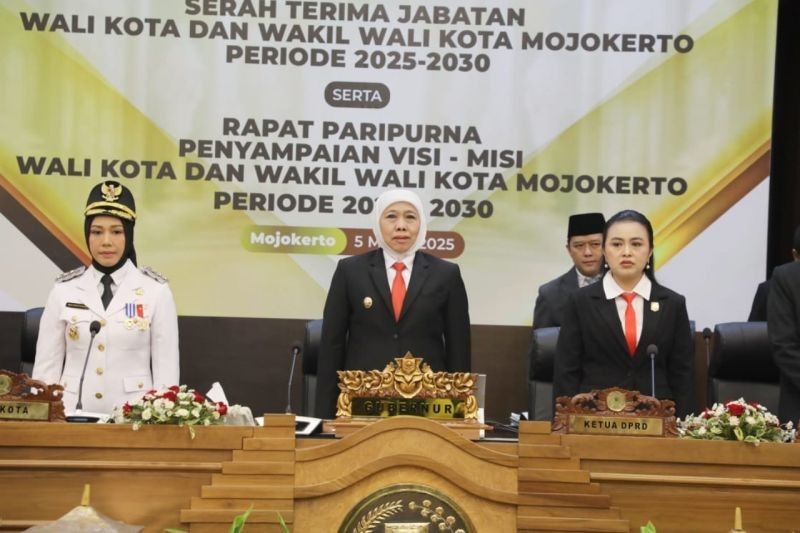 Gubernur Khofifah Minta Mojokerto Siapkan Lahan untuk Sekolah Rakyat