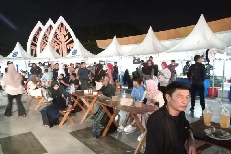 40 UMKM Mataram Ramaikan Kampung Kuliner Ramadhan di Teras Udayana