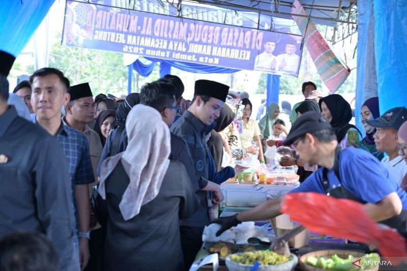 Pemkot Jambi Fasilitasi 697 Pedagang di Pasar Bedug Ramadhan