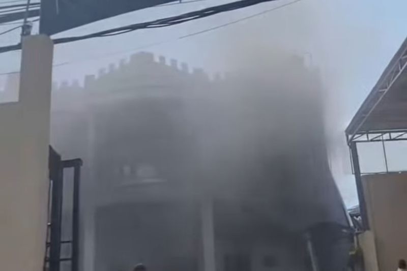 Gereja di Cengkareng, Jakarta Barat Terbakar Siang Tadi