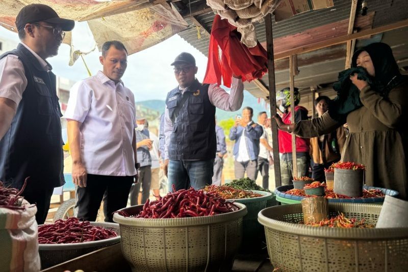 Satgas Pangan Sidak Pasar Palu, Harga Minyak Goreng di Atas HET