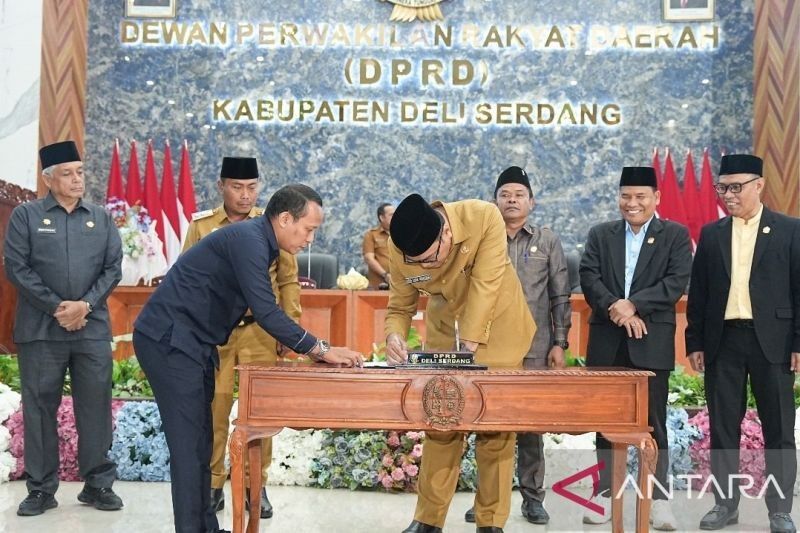 DPRD Deli Serdang Resmi Saahkan Perda LPPL Radio DSB 93,8 FM