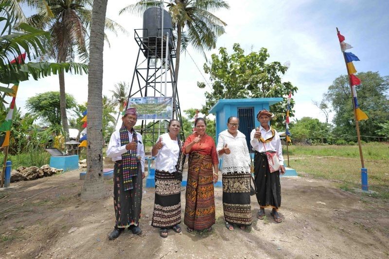 Pensiunan BI dan BCA Berkolaborasi Bangun Sumur Bor, Warga NTT Dapat Akses Air Bersih