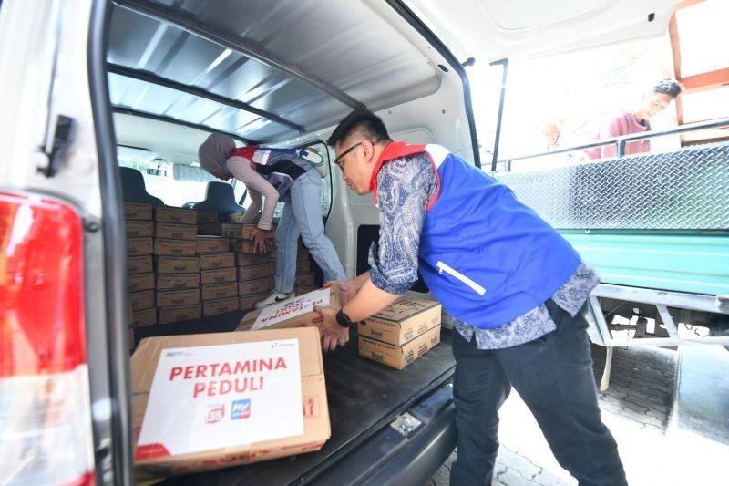 Relawan Pertamina Peduli: Bantuan Bencana Banjir Bekasi