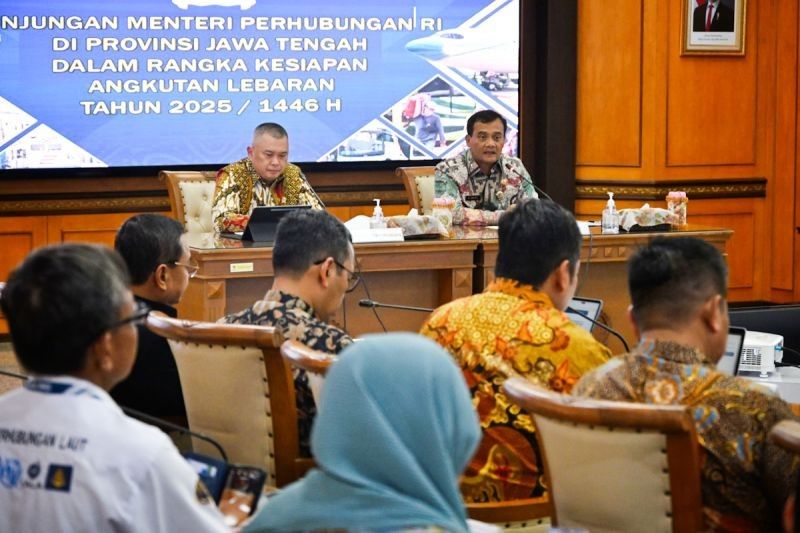 Menhub Koordinasikan Mudik Lebaran 2025 dengan Gubernur Jateng, Antisipasi Lonjakan Pemudik