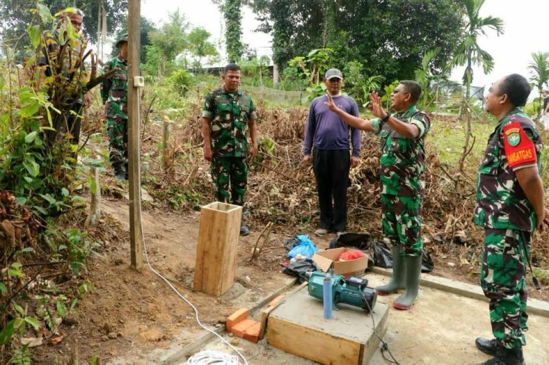 TNI Bangun Dua Desa Terpencil di Aceh Timur Lewat Program TMMD