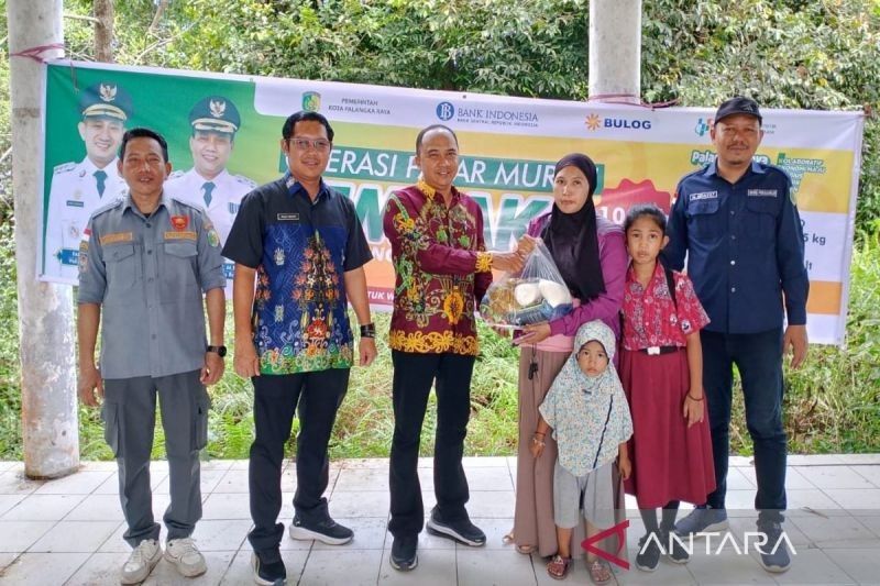 Cegah Inflasi Jelang Lebaran, Palangka Raya Gelar Operasi Pasar Murah