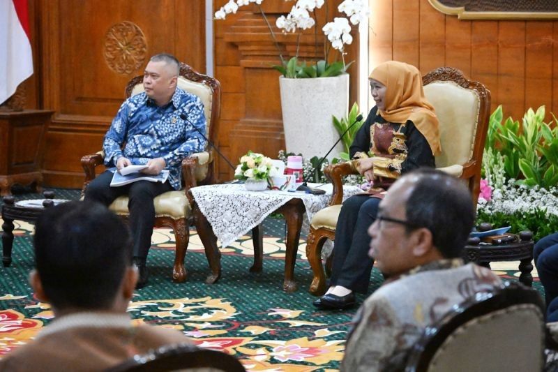 Menhub Koordinasikan Kesiapan Angkutan Lebaran 2025 di Jatim, Antisipasi Kemacetan Pasar Tumpah Jadi Fokus